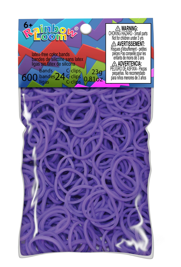 Buy Purple Rubber Bands for Rainbow Loom Australia/New Zealand Rainbow