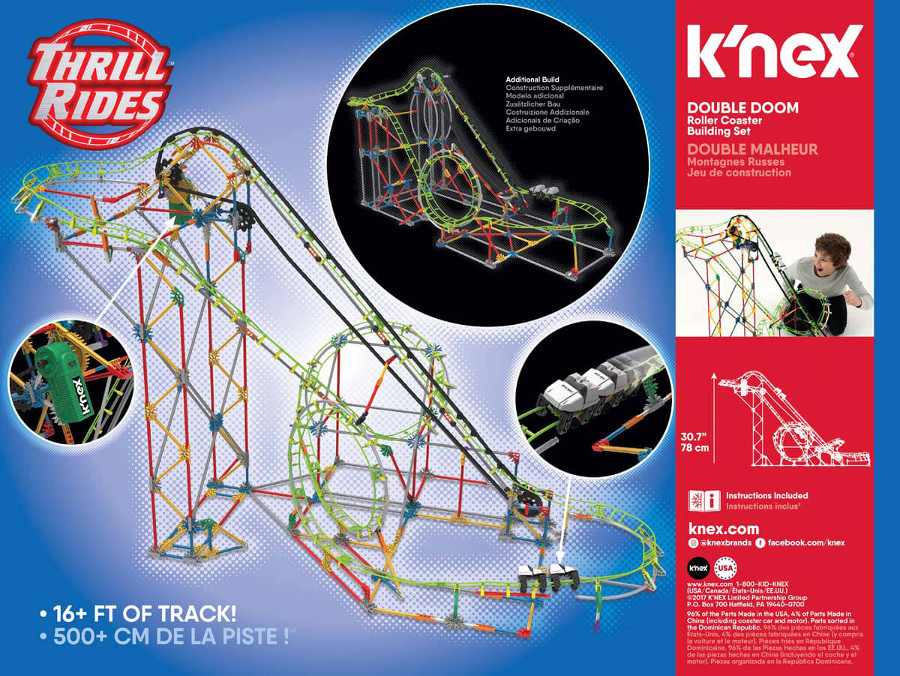 K'NEX Thrill Rides Double Doom Roller Coaster Building SetBuy K'NEX