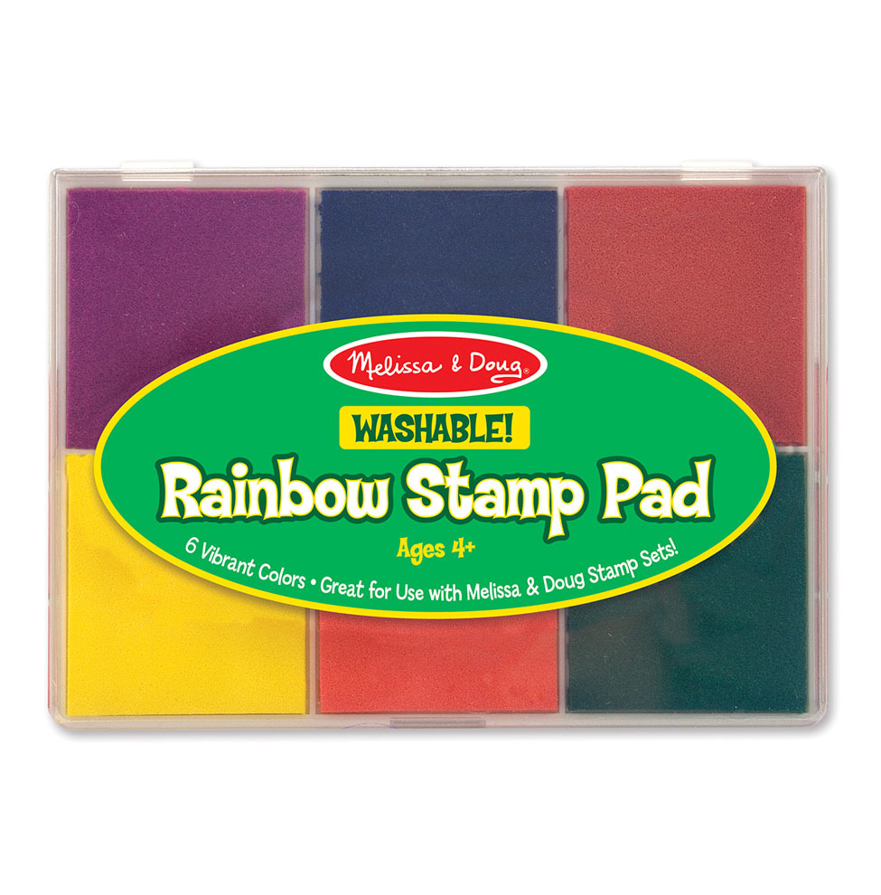 Melissa & Doug Rainbow Stamp Pad6 Colour Ink PadMelissa & Doug Kids