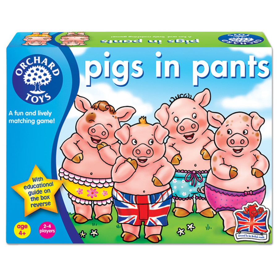 Orchard Toys Pigs in Pants GameAn Early Learning Educational Matching