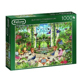 Falcon de luxe Butterfly Conservatory 1000pc Jigsaw Puzzle
