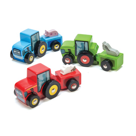 Le Toy Van Pelmel Tractor Trails | Wooden Toy Tractor