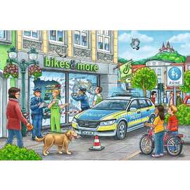 Ravensburger - Police at Work! Jigsaw Puzzle 2x24pc