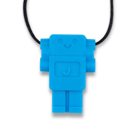 Robot Pendant Chew Necklace