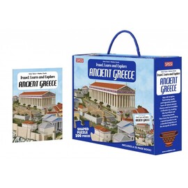 Sassi Junior | Travel, Learn & Explore Ancient Greece 200pc Jigsaw Puzzle