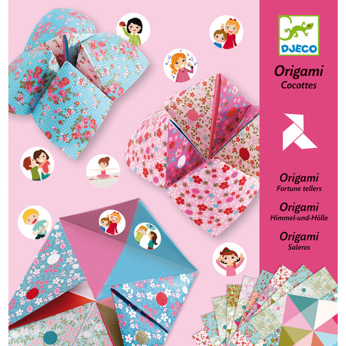 Djeco Origami Fortune Tellers Paper Craft Kit