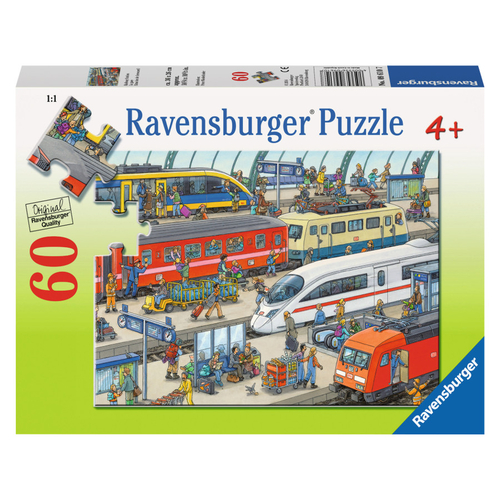Ravensburger Railway Station Jigsaw Puzzle 60pc