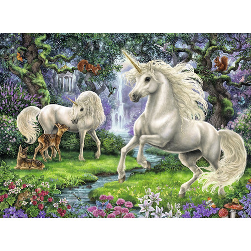 Ravensburger - Mystical Unicorns Jigsaw Puzzle 200pc