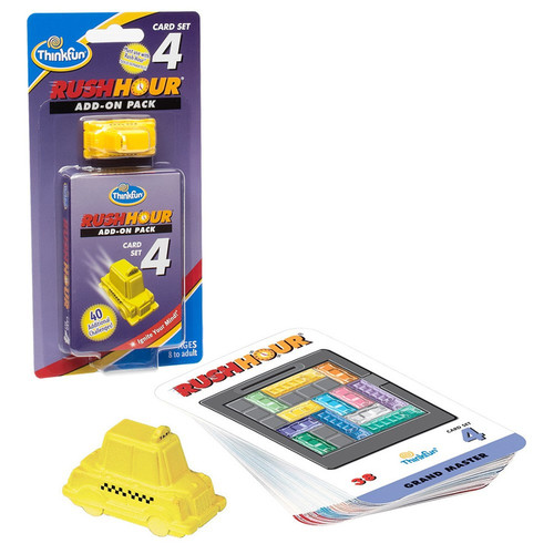 ThinkFun - Rush Hour 4|Expansion Pack with Taxi