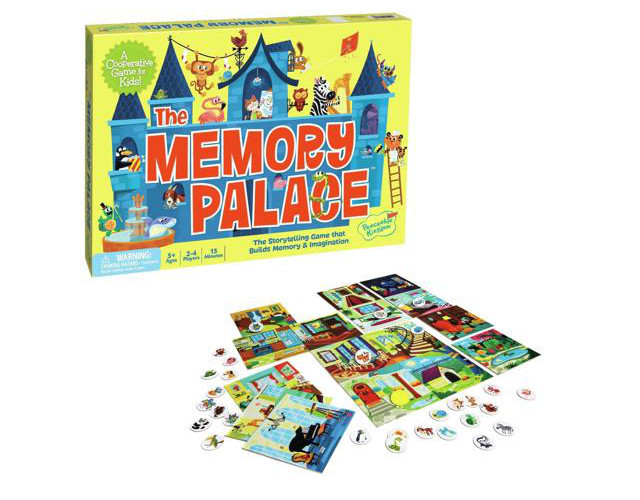 Peaceable Kingdom The Memory Palace Board Game Educational Board