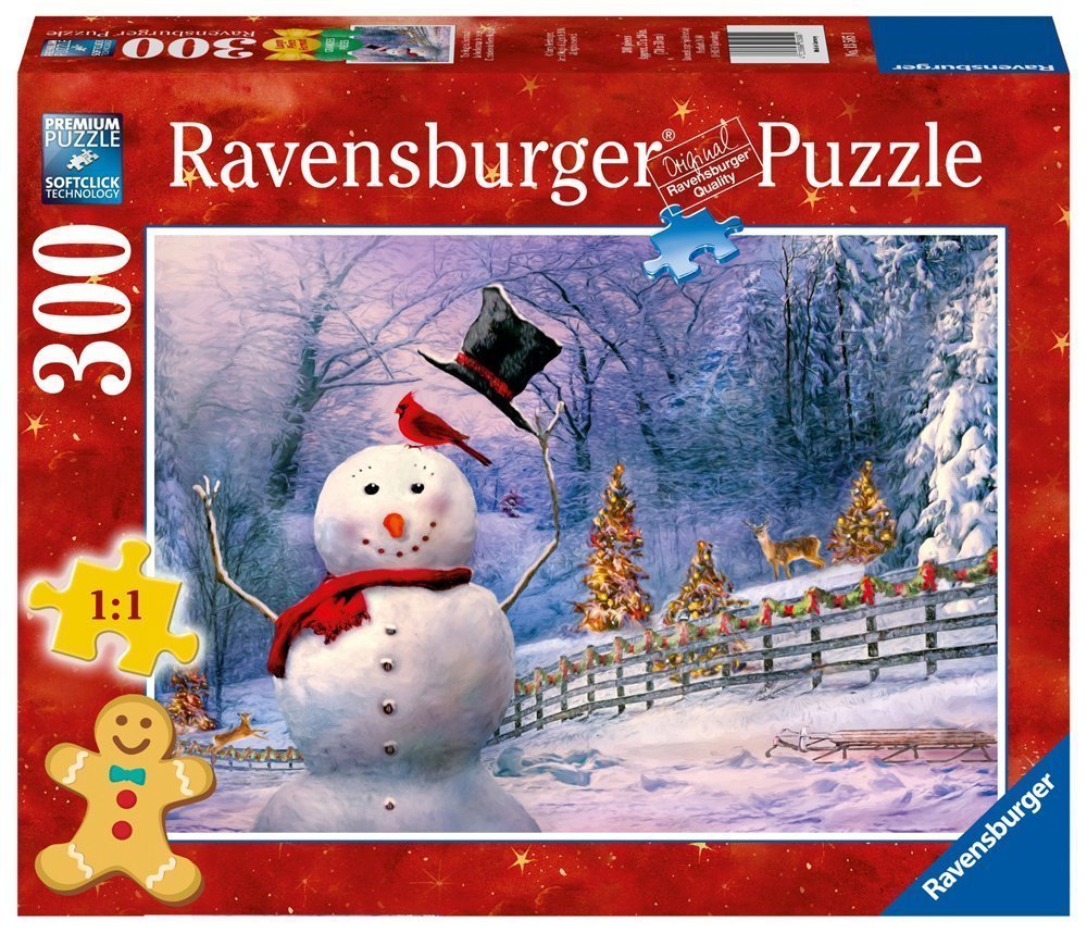 ravensburger the magical snowman large format 300pc christmas jigsaw puzzle - Ravensburger Christmas Puzzles ravensburger the magical snowman large format 300pc christmas jigsaw puzzle - Ravensburger Christmas Puzzles