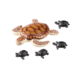 playmobil sea turtle with babies