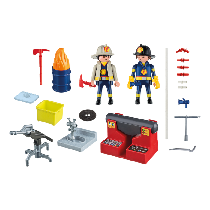 playmobil roadblock