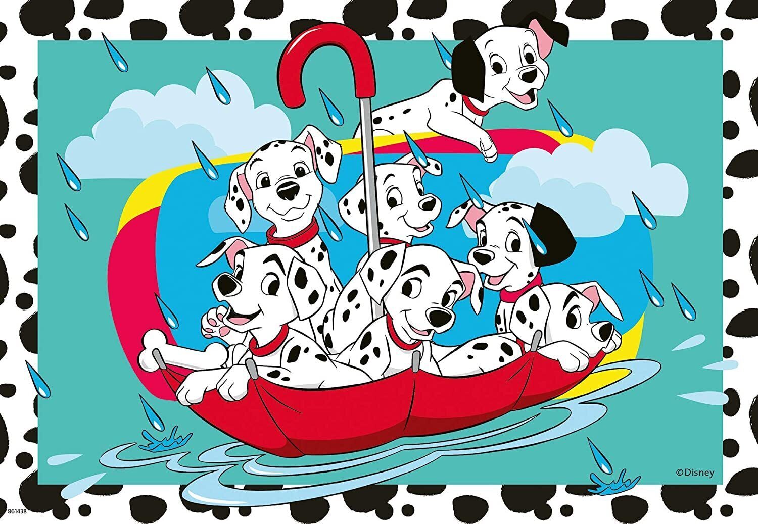 Ravensburger Disneys Favourite Puppies 2x24pc Jigsaw Puzzle Quality