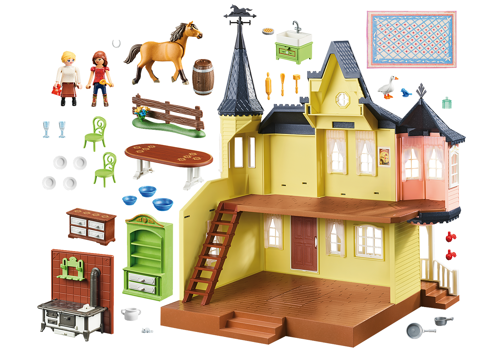 Playmobil Spirit Lucky's Happy Home 9475 Playmobil Toys Australia