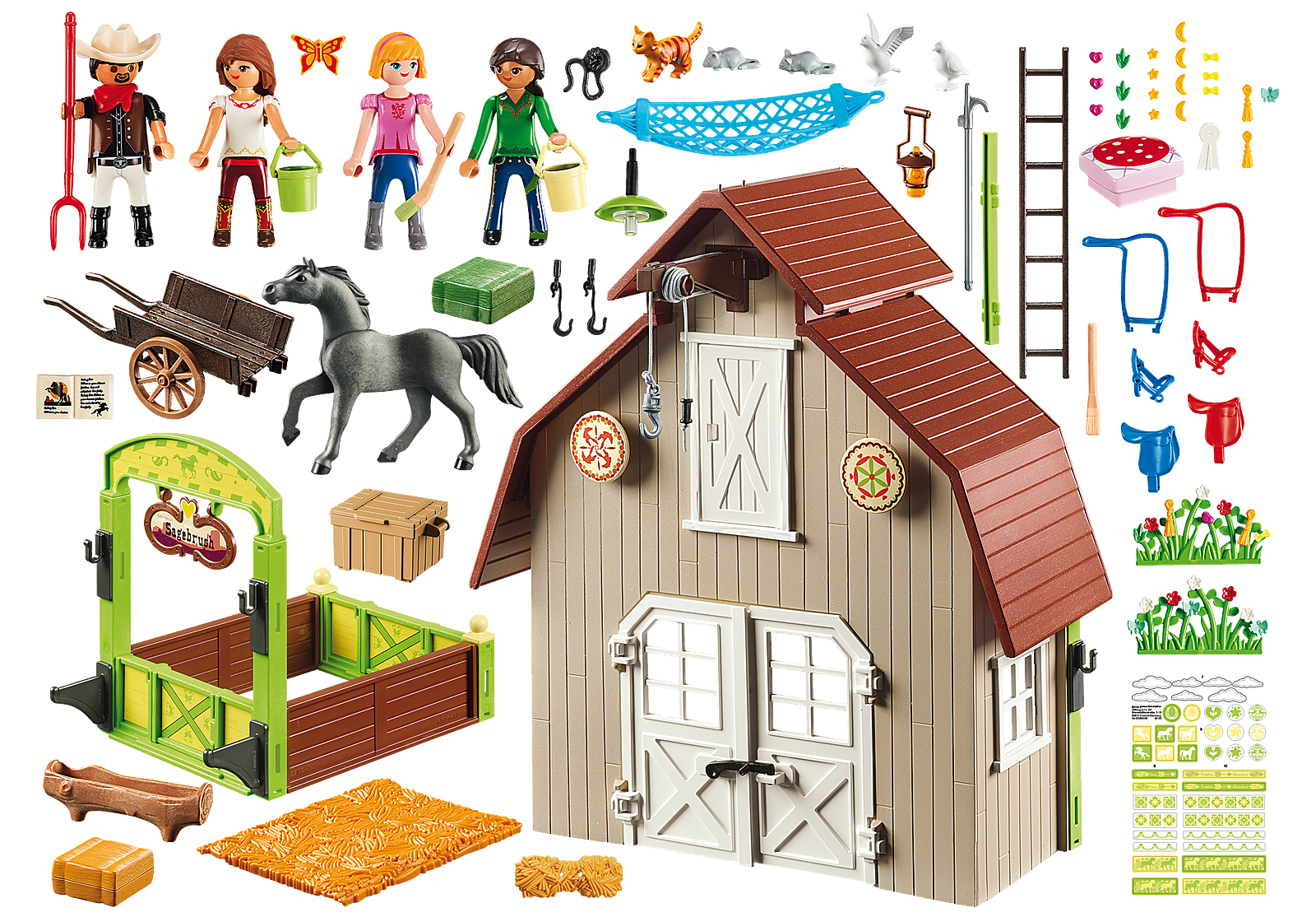 playmobil luckys happy home