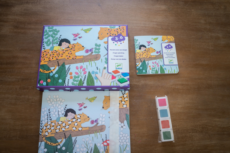 Djeco Touch and Paint Finger Painting Best Arts & Crafts for Kids