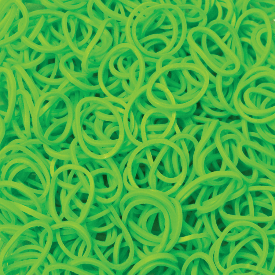 Buy Green Rubber Bands for Rainbow Loom Australia/New Zealand Rainbow