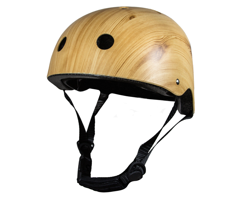 CocoNuts Wood Print Helmet - Medium 