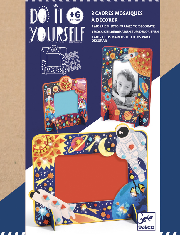 Djeco Do It Yourself Frame In Space Craft Kit Best Arts & Crafts Kits