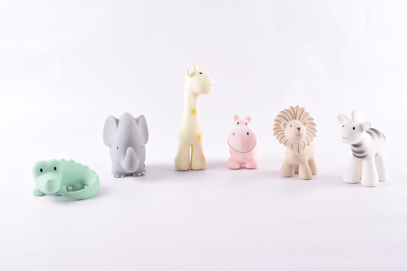 rubber animals for toddlers