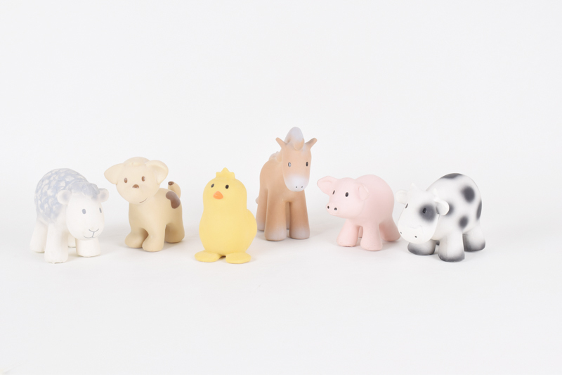 Tikiri My First Farm Animals Eco Toy Baby Shower Gift Australia