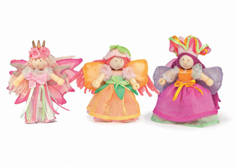 wooden fairy toy