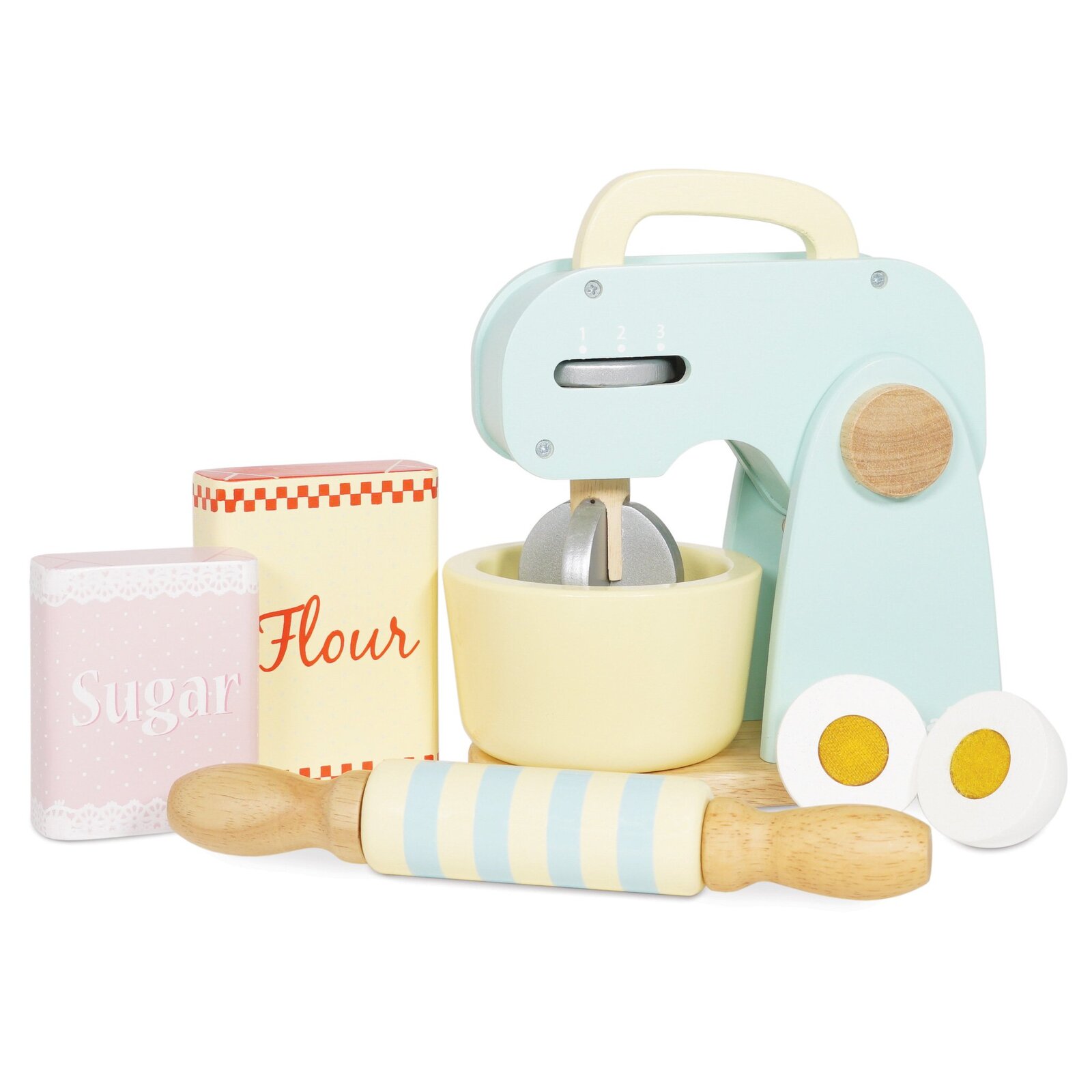 Le Toy Van Honeybake Mixer Set Wooden Kitchen Role Play Toys Noosa