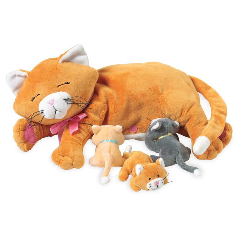 cat with kittens toy