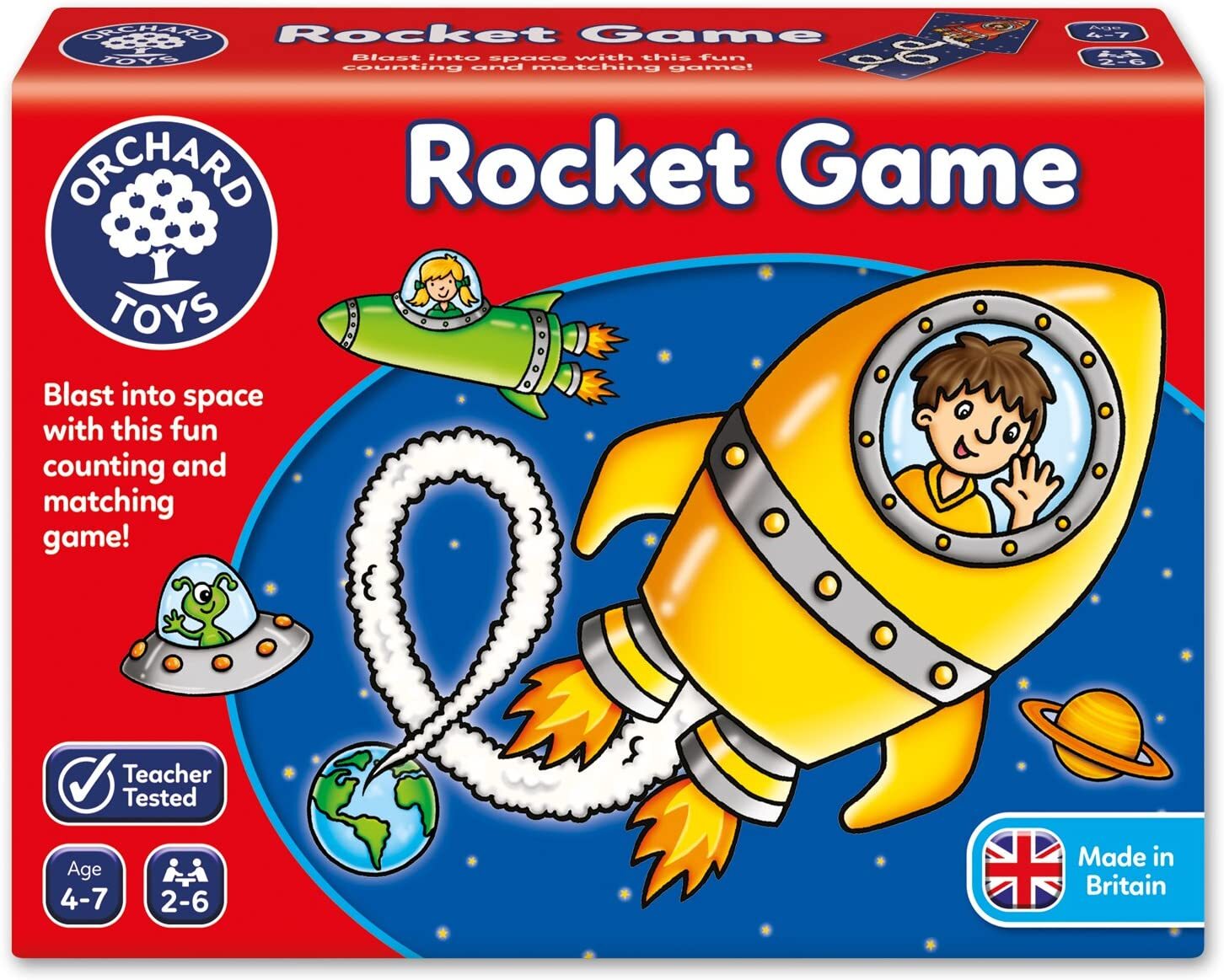 Orchard Toys Rocket Game Orchard Toys Educational Games for Kids