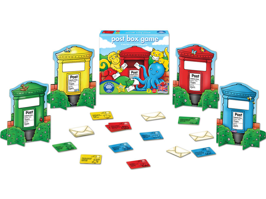 Orchard Toys Post Box Game Colour Matching Fun for Children NEW 