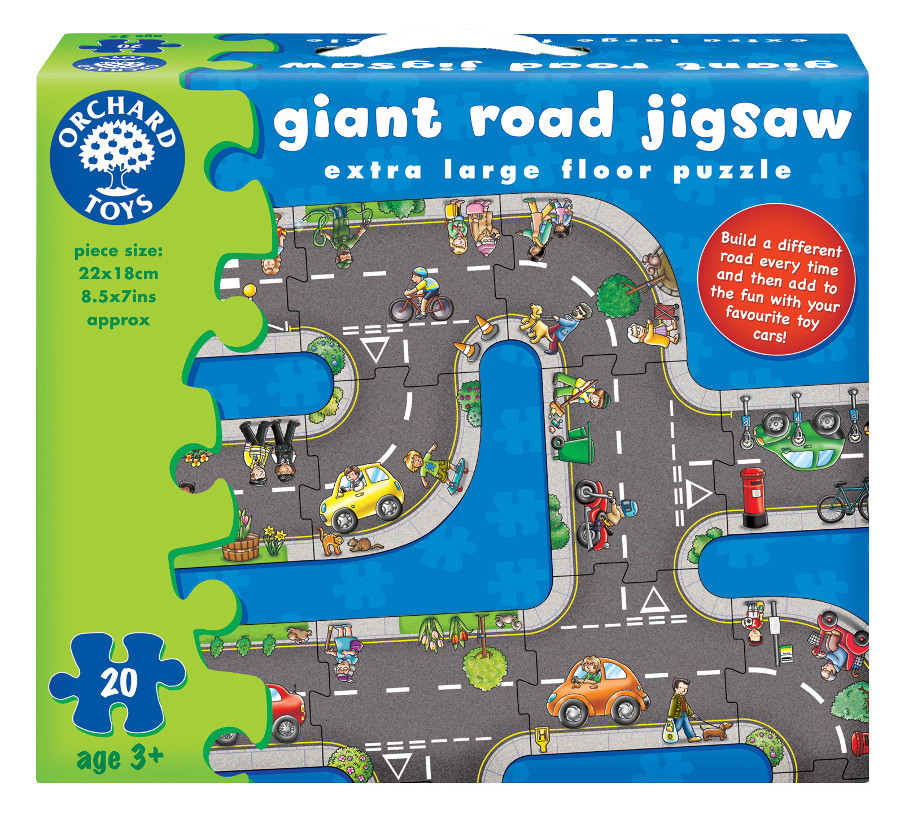 Orchard Toys Giant Road Floor Jigsaw Puzzle An Educational Floor