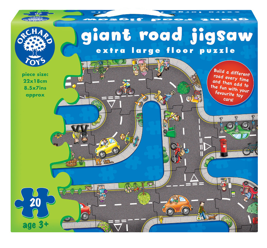 Orchard Toys Giant Road Floor Jigsaw Puzzle An Educational Floor