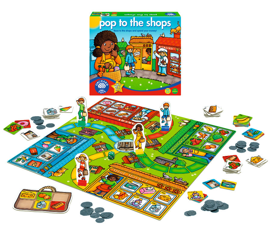 Orchard Toys - Pop to the Shops Game|An educational board ...