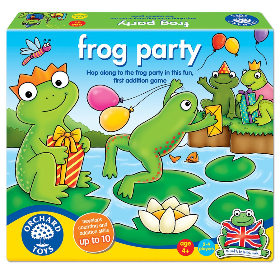 Orchard Toys Frog Party Counting & Addition GameAn educational Orchard