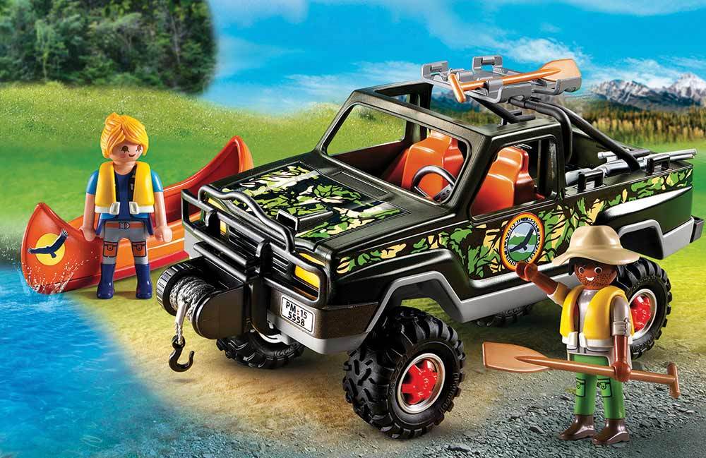 Playmobil Wild Life Adventure Truck &amp; Canoe PMB5558Buy ...