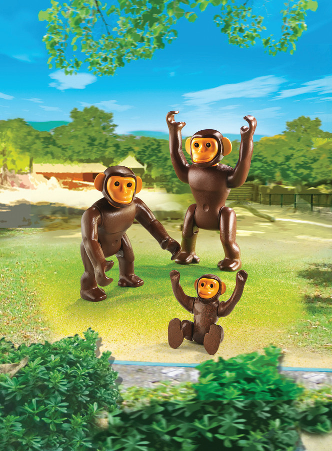 playmobil chimpanzee