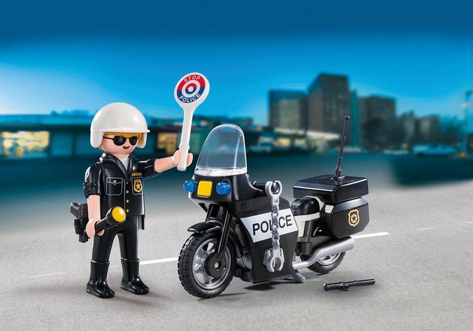 playmobil roadblock