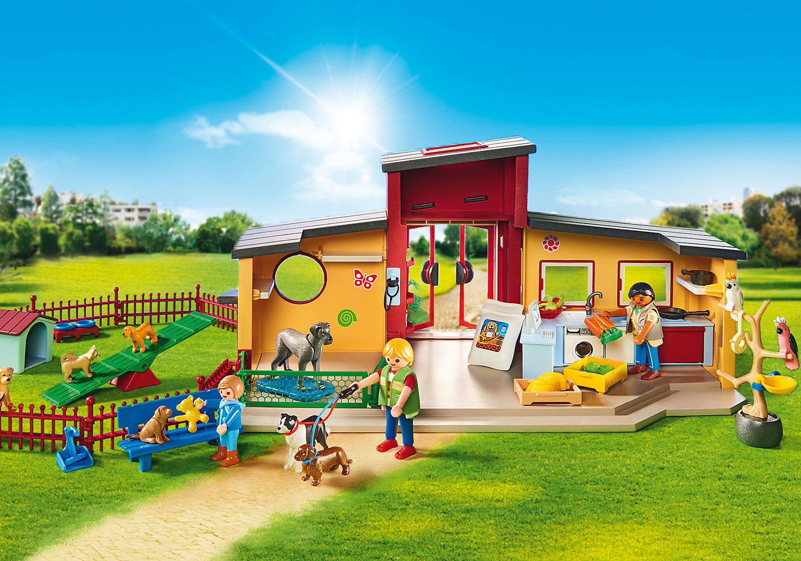playmobil 5633 pet shop playset