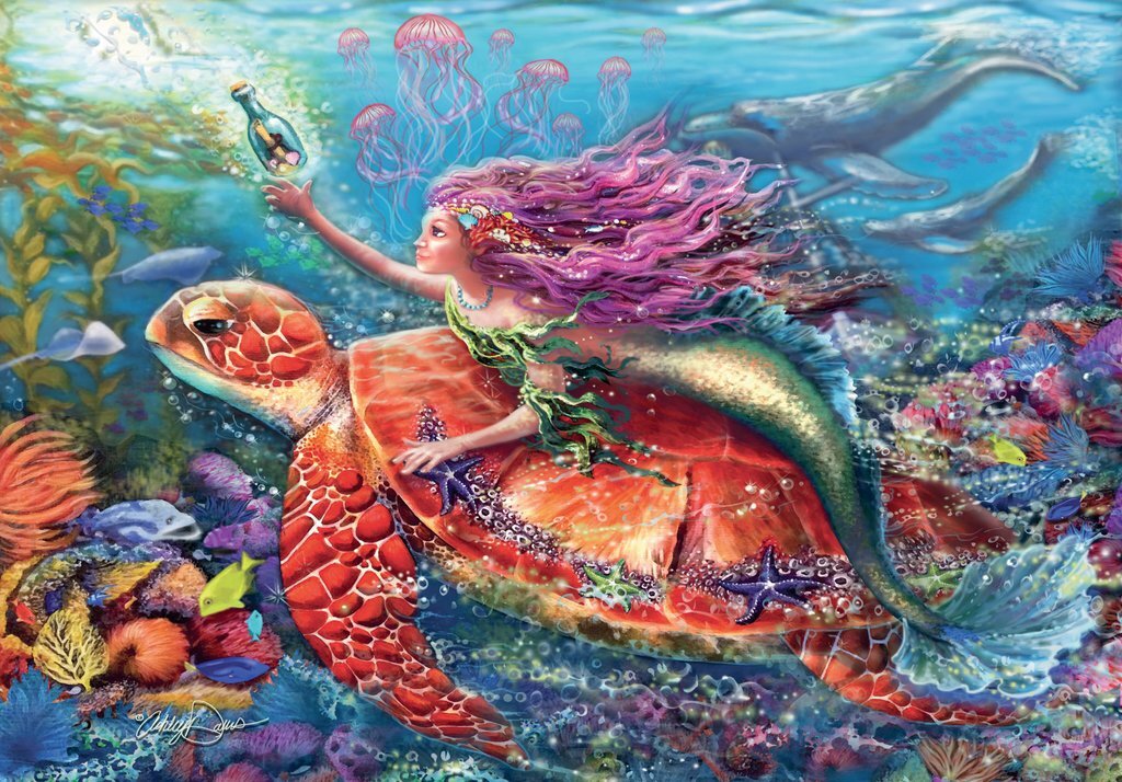 Ravensburger Mermaid Adventures Jigsaw Puzzle 2x24pc | Kids Puzzles