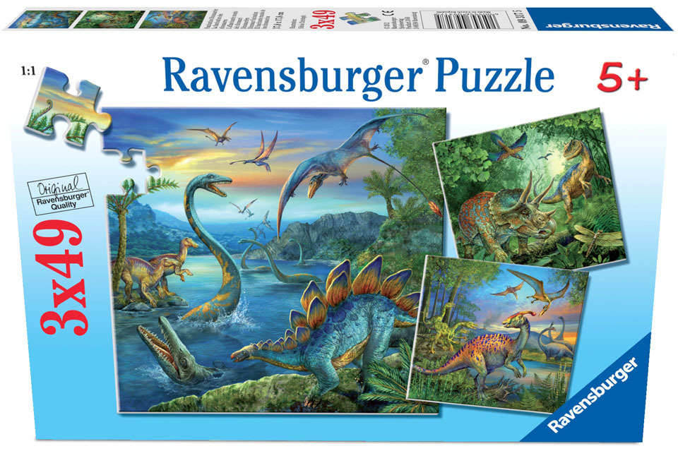 Ravensburger Dinosaur Fascination Jigsaw Puzzle Ravensburger Jigsaw Puzzles Games Australia