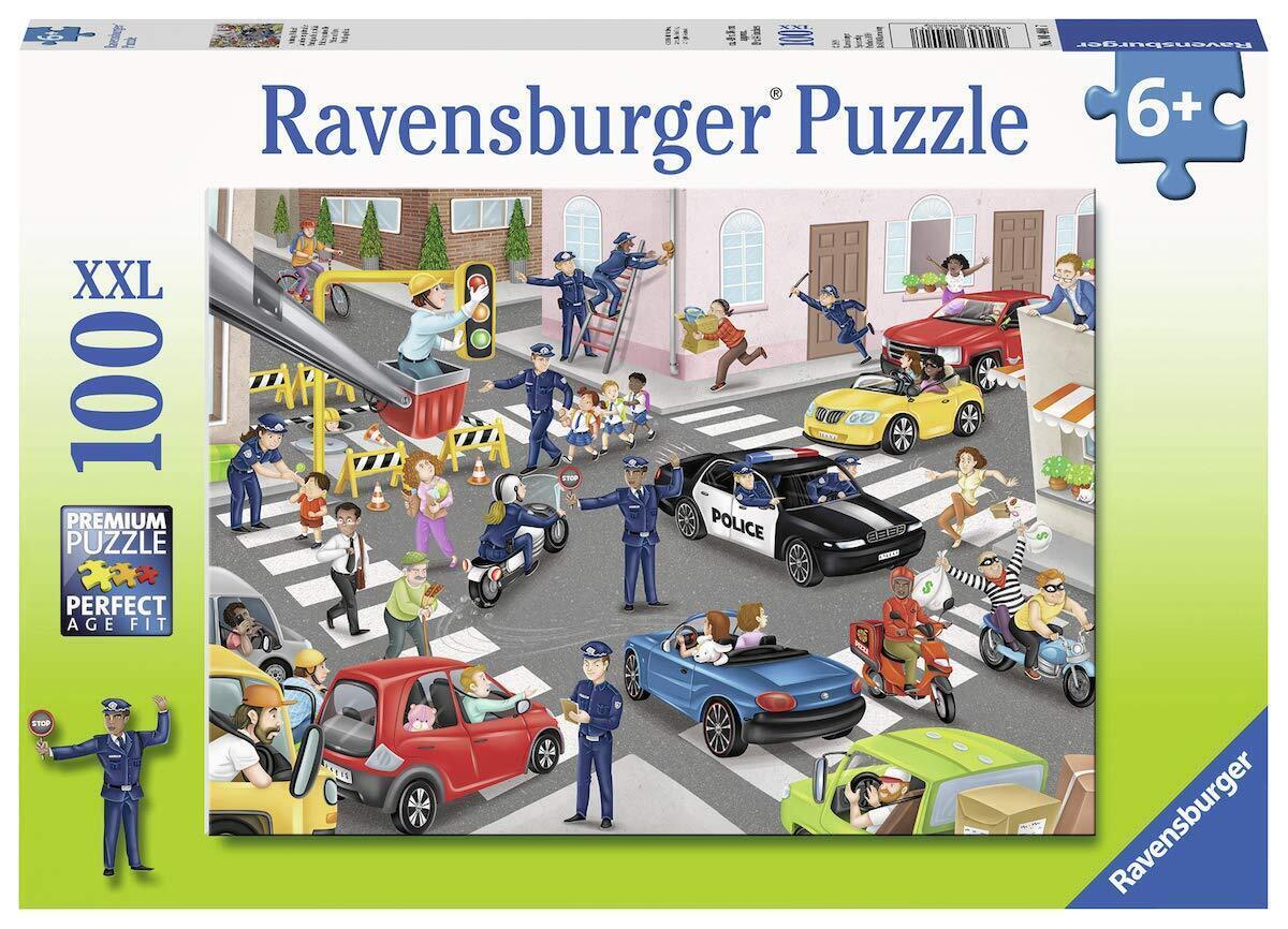 Ravensburger Police on Patrol XXL 100pc Jigsaw PuzzleRavensburger