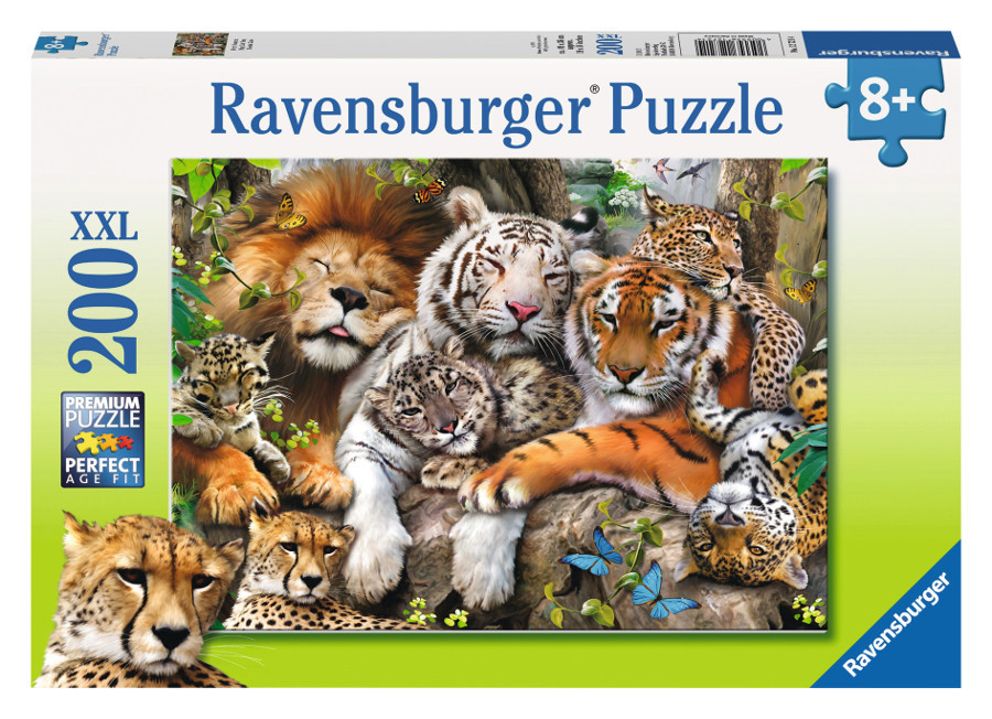 Big best sale cat puzzle
