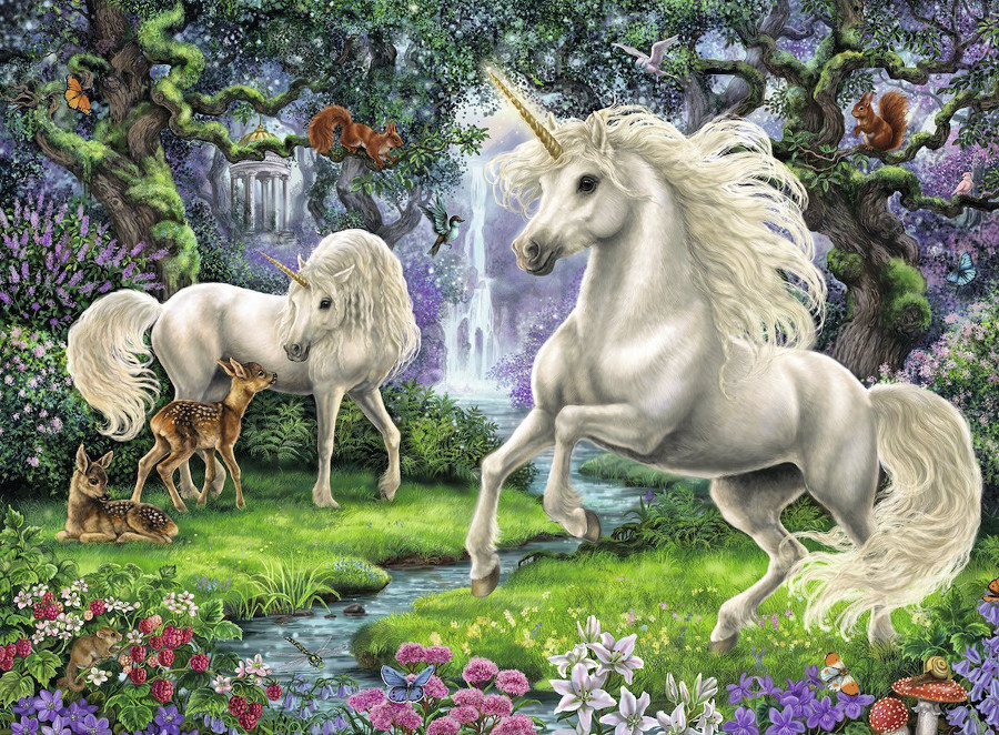 buy ravensburger magical unicorns puzzle 200pcravensburger puzzles