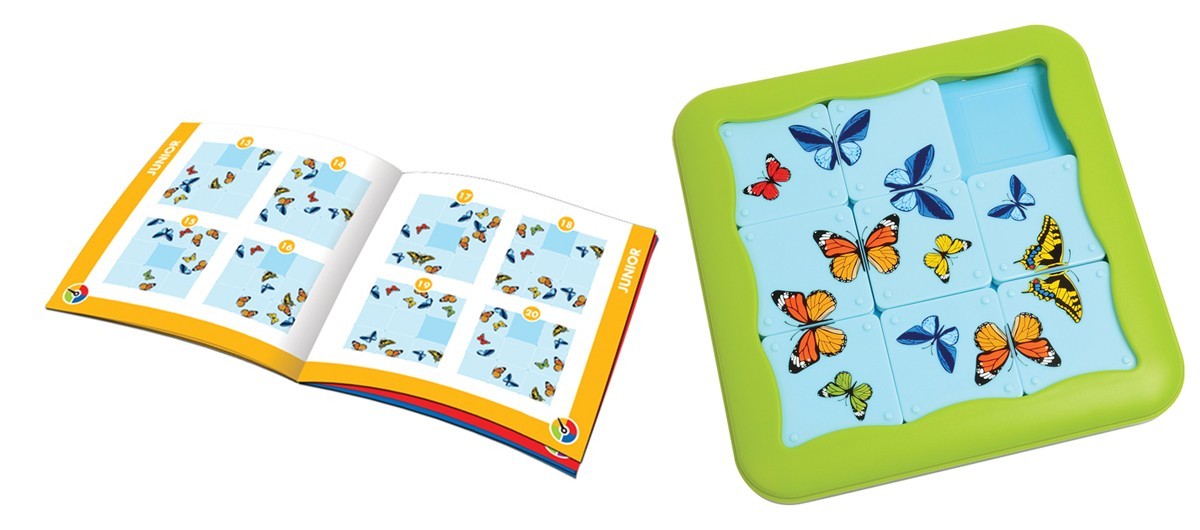SmartGames Butterflies Game Brain Teaser Sliding Puzzles Logic