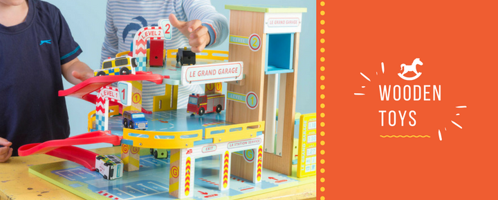 le grand garage wooden toys