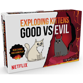 Exploding Kittens Good Vs Evil  Card Game