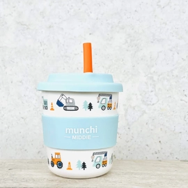 Truck Middie Single Cup - Straw Included 240ml