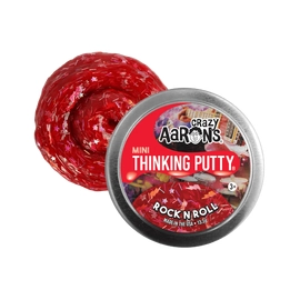 Crazy Aarons Thinking Putty Rock N Roll Mini Tin