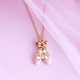 Lauren Hinkley Ballet Slippers Necklace Boxed